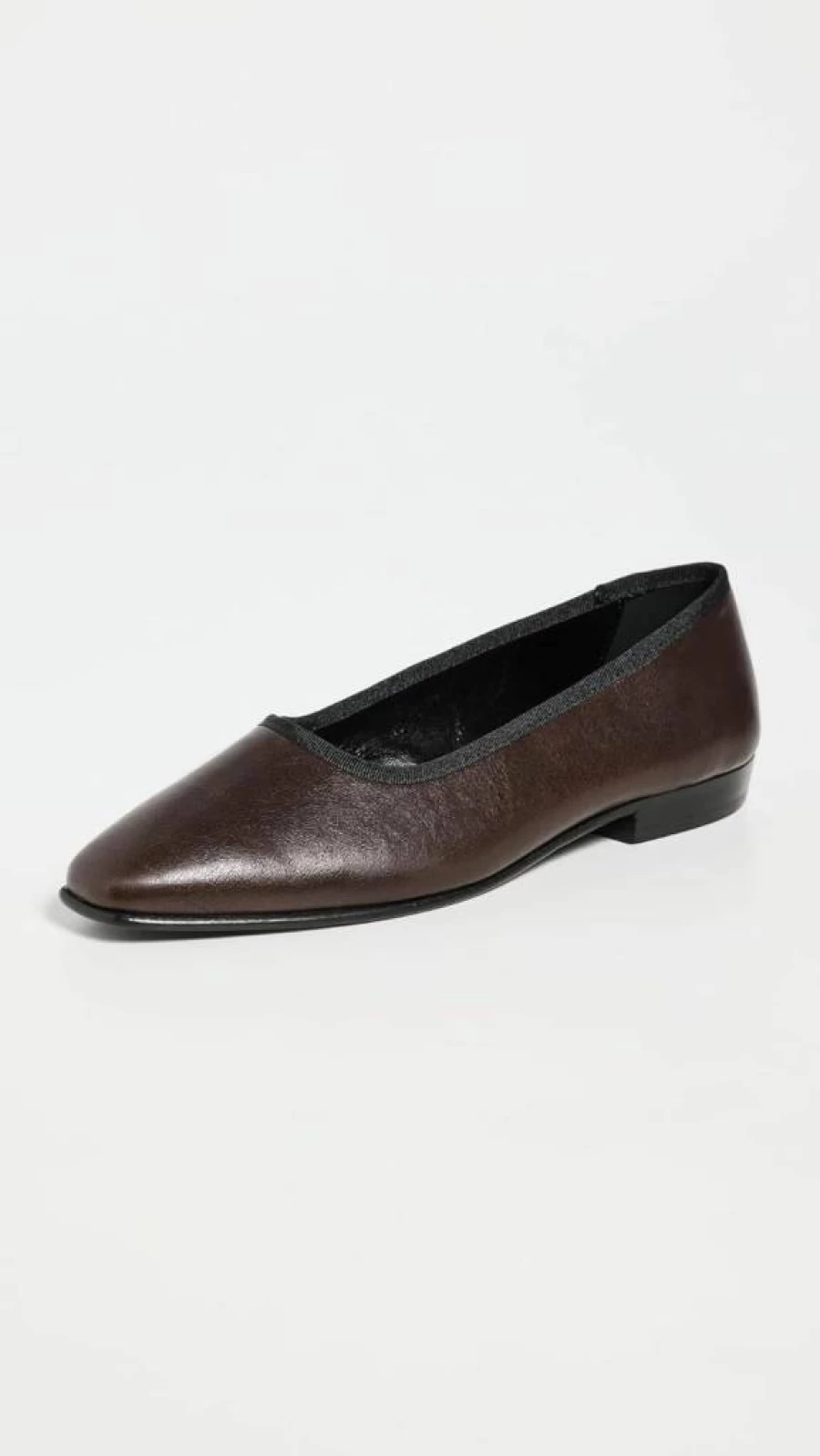STAUD Women's Keith Ballet Flats - Classic Comfortable Leather Ballet Flat Shoes for Women