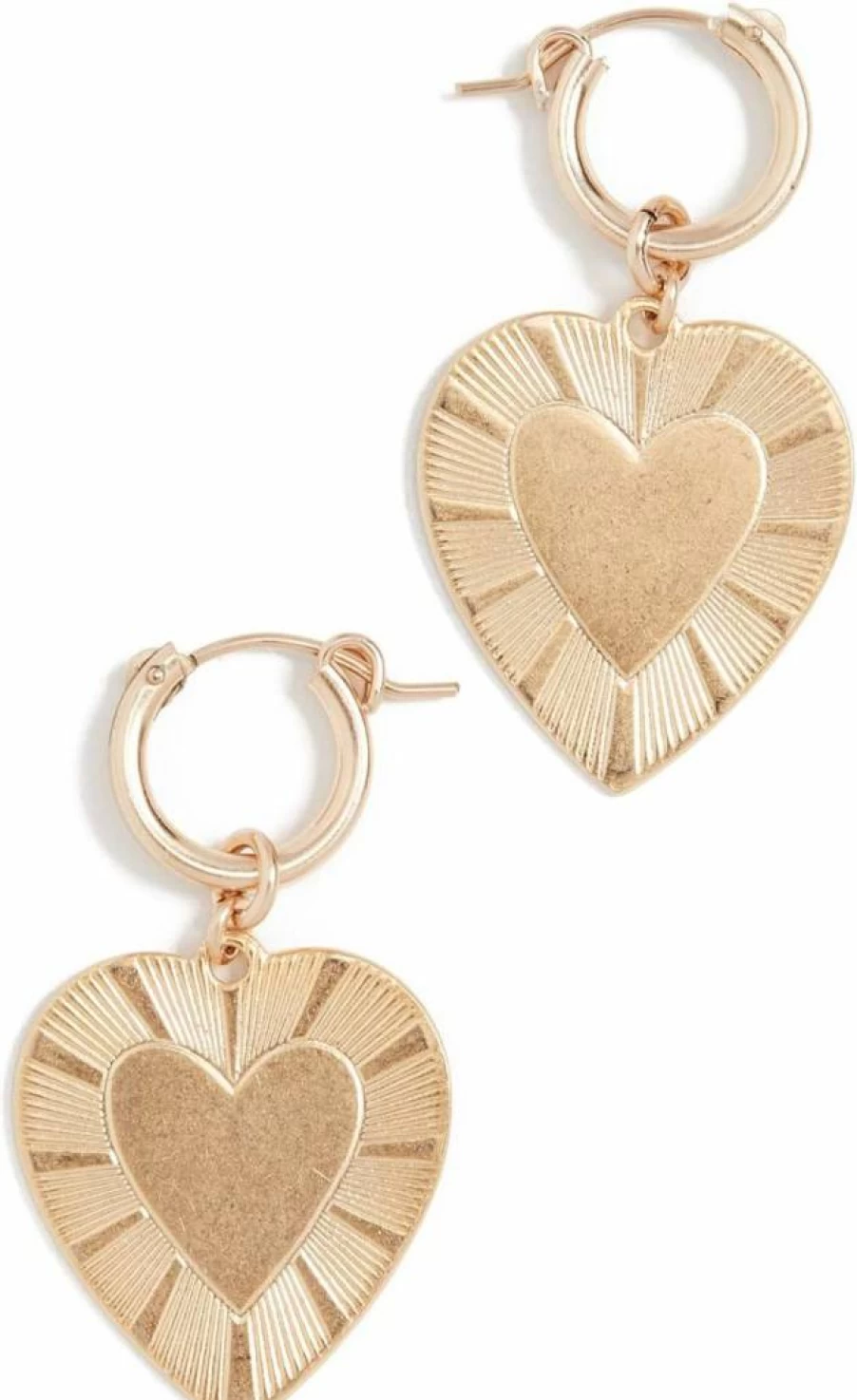 Brinker & Eliza Women's "The Best Is Yet To Come" Huggie Hoop Earrings - Sterling Silver Minimalist Dainty Studs for Everyday Wear