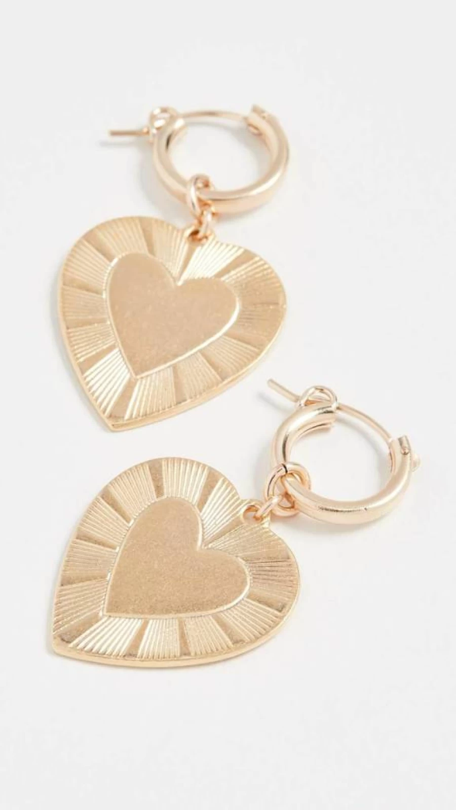 Brinker & Eliza Women's "The Best Is Yet To Come" Huggie Hoop Earrings - Sterling Silver Minimalist Dainty Studs for Everyday Wear