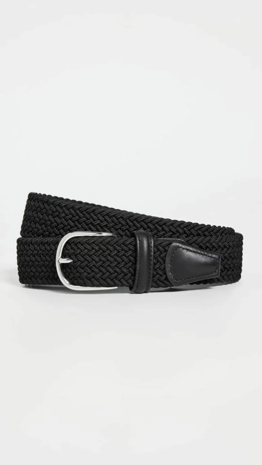 Anderson's Men's Casual Nylon Webbing Belt - Adjustable Strap with Durable Metal Buckle