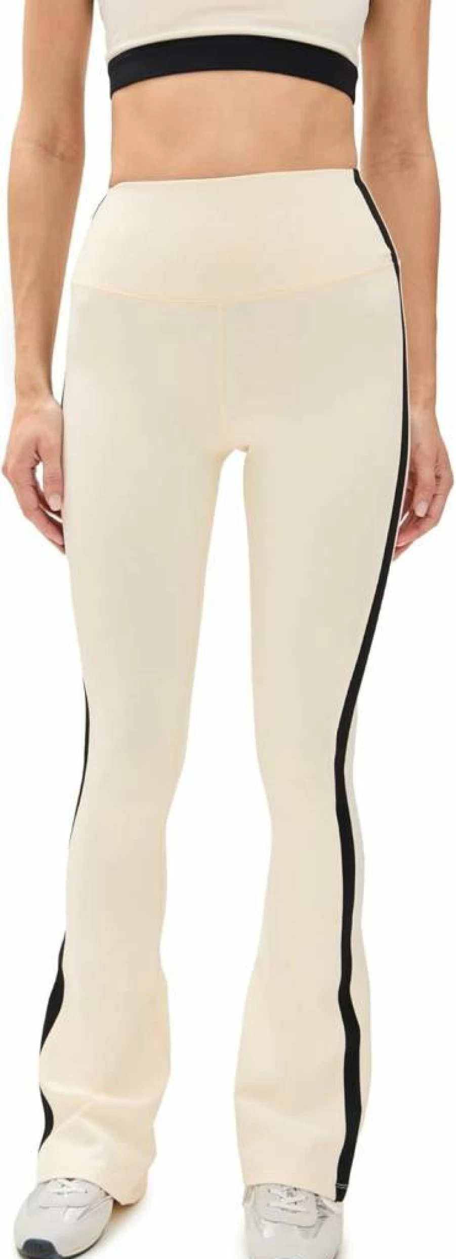 SPLITS59 Women's Raquel High Waist Flare Leggings - 32" Supplex Yoga Pants for Workout & Comfort