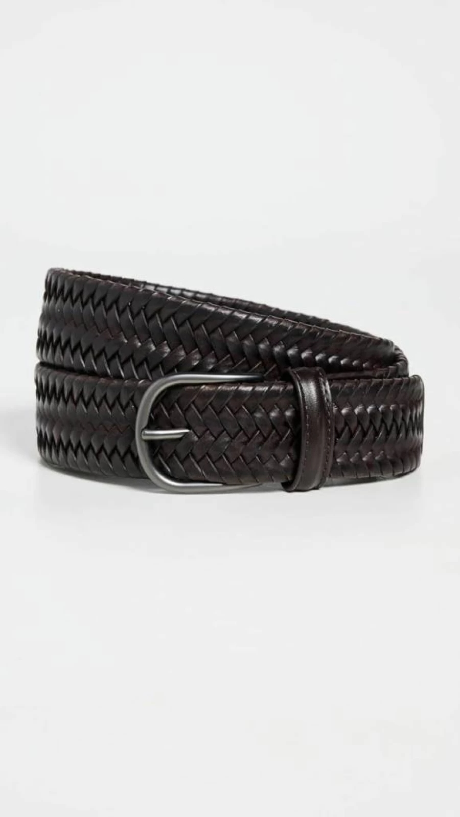 Anderson's Genuine Leather Woven Belt for Men - Premium Quality Dress & Casual Strap