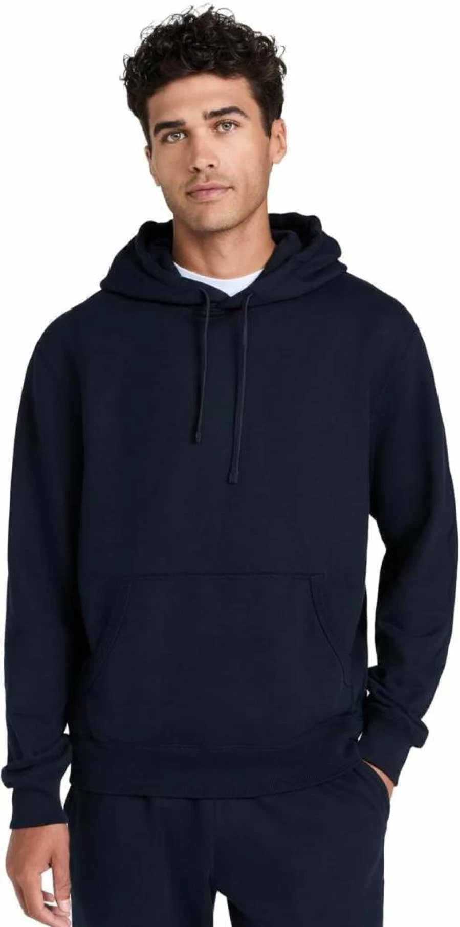 REIGNING CHAMP Men's Midweight Terry Hoodie - Classic Pullover Style for Comfort & Durability
