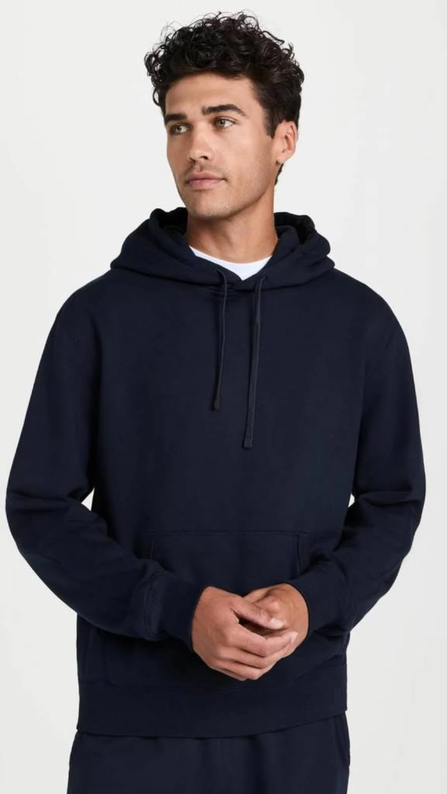 REIGNING CHAMP Men's Midweight Terry Hoodie - Classic Pullover Style for Comfort & Durability