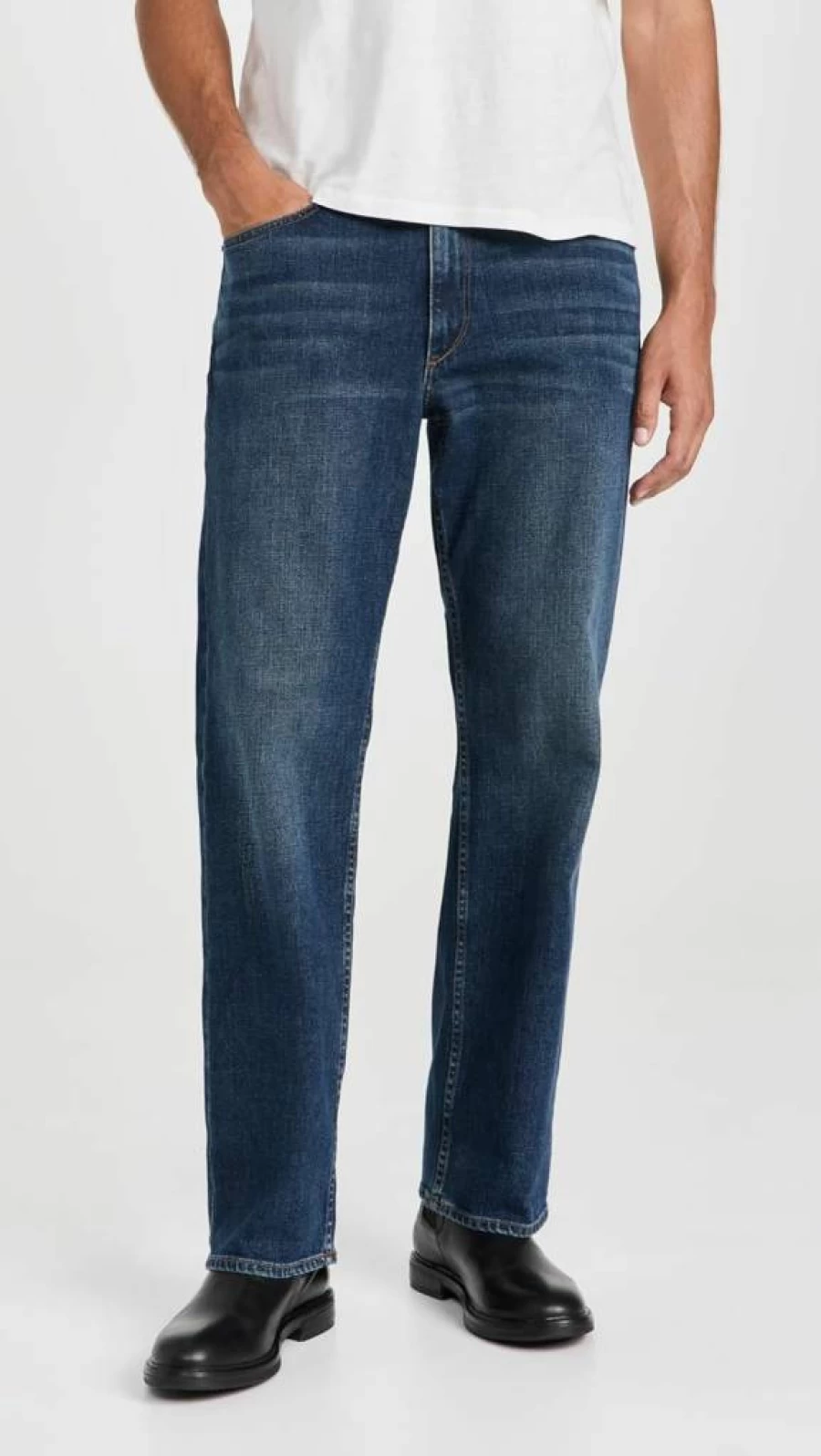 Rag & Bone Men's Exclusive Fit 4 Stretch Denim Jeans – Authentic Premium Slim Tapered Style