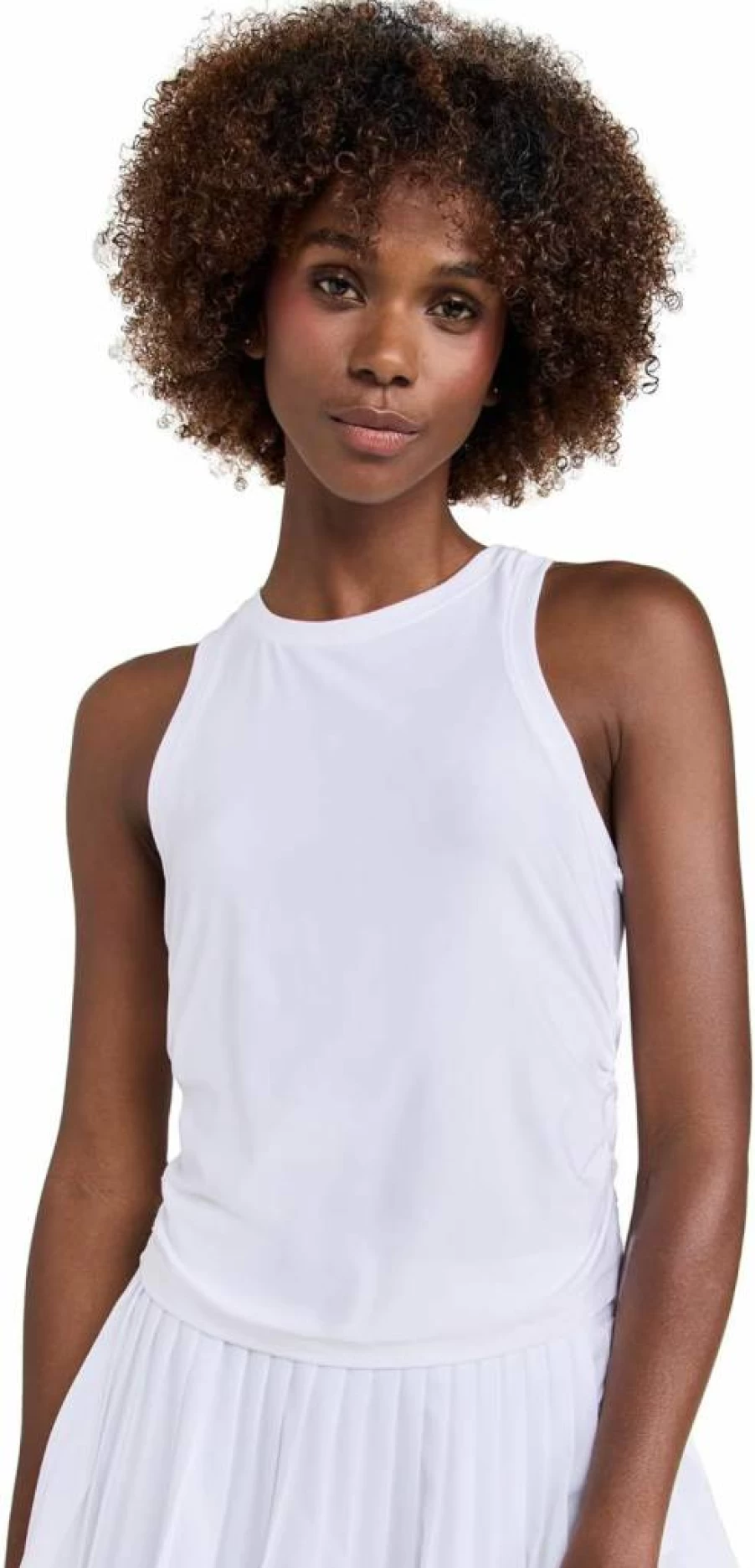 Beyond Yoga Women's Featherweight Shirred Tank Top - Your Fit Stretch Yoga Camisole