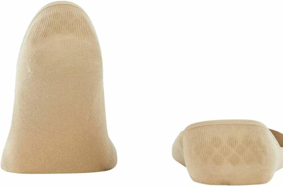 FALKE Men's No Show Socks - Lightweight, Breathable Cotton with Non-Slip Heel Grip for Comfort & Sustainability