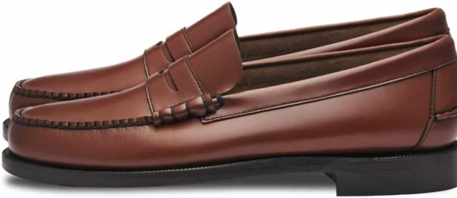Sebago Men's Classic Dan Leather Loafers - Timeless Casual & Dress Slip-On Shoes for Men