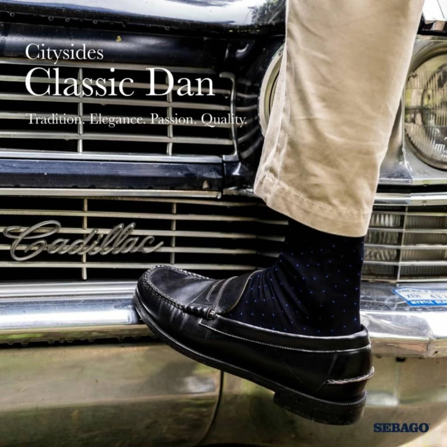 Sebago Men's Classic Dan Leather Loafers - Timeless Casual & Dress Slip-On Shoes for Men