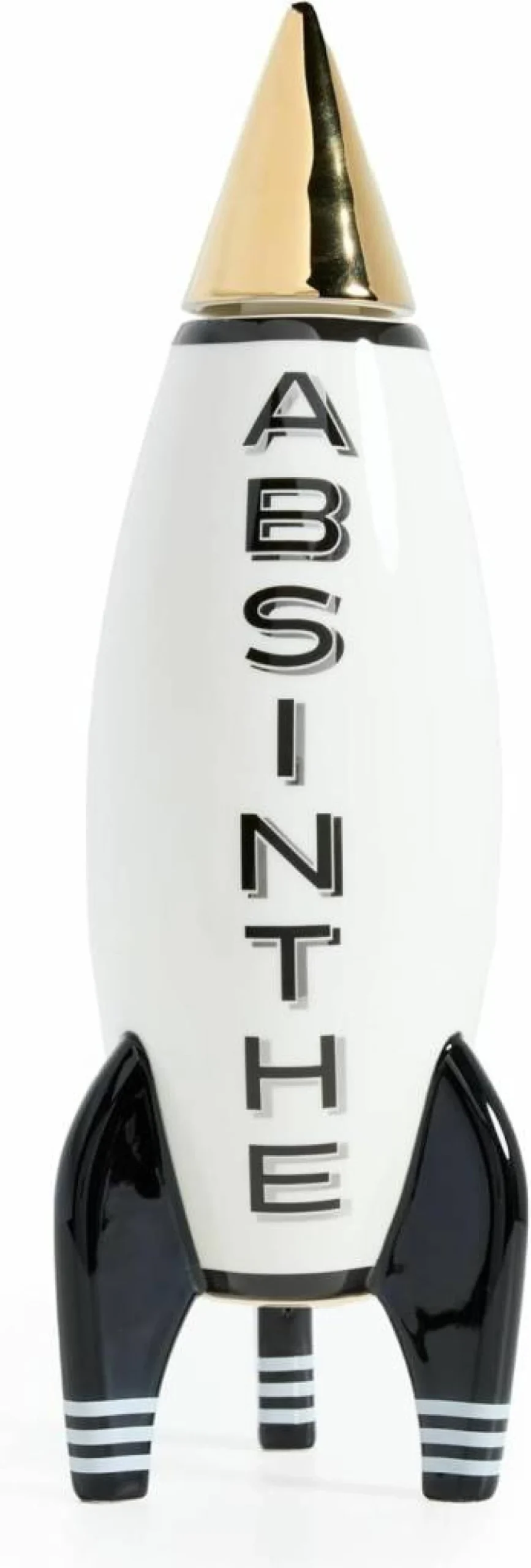 Jonathan Adler Women's Rocket Absinthe Decanter - Elegant Glass Liquor Bottle for Home Bar Decor