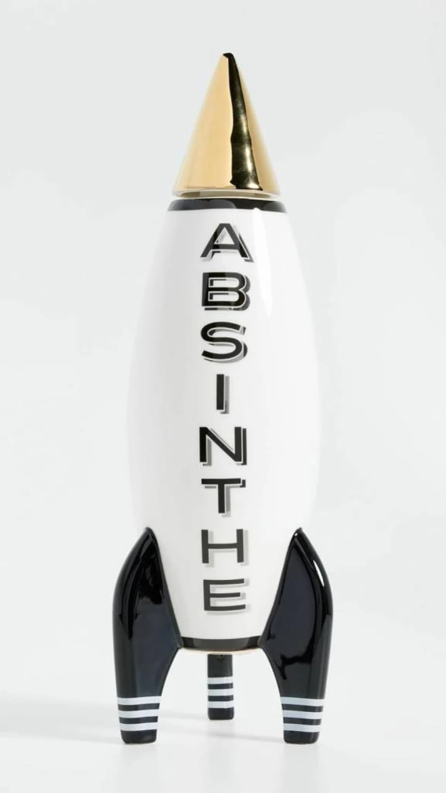 Jonathan Adler Women's Rocket Absinthe Decanter - Elegant Glass Liquor Bottle for Home Bar Decor