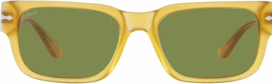 Persol PO3315S Rectangular Polarized Sunglasses for Men & Women - Classic Italian Design UV Protection