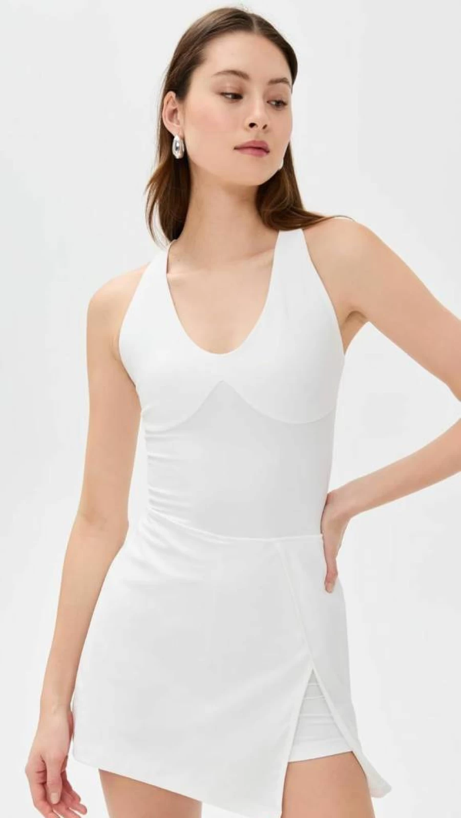 Year of Ours Women's The Doubles Dress - Elegant Two-Piece Dress