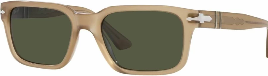 Persol PO3272S Rectangular Polarized Sunglasses for Men & Women - Classic Italian Design UV Protection
