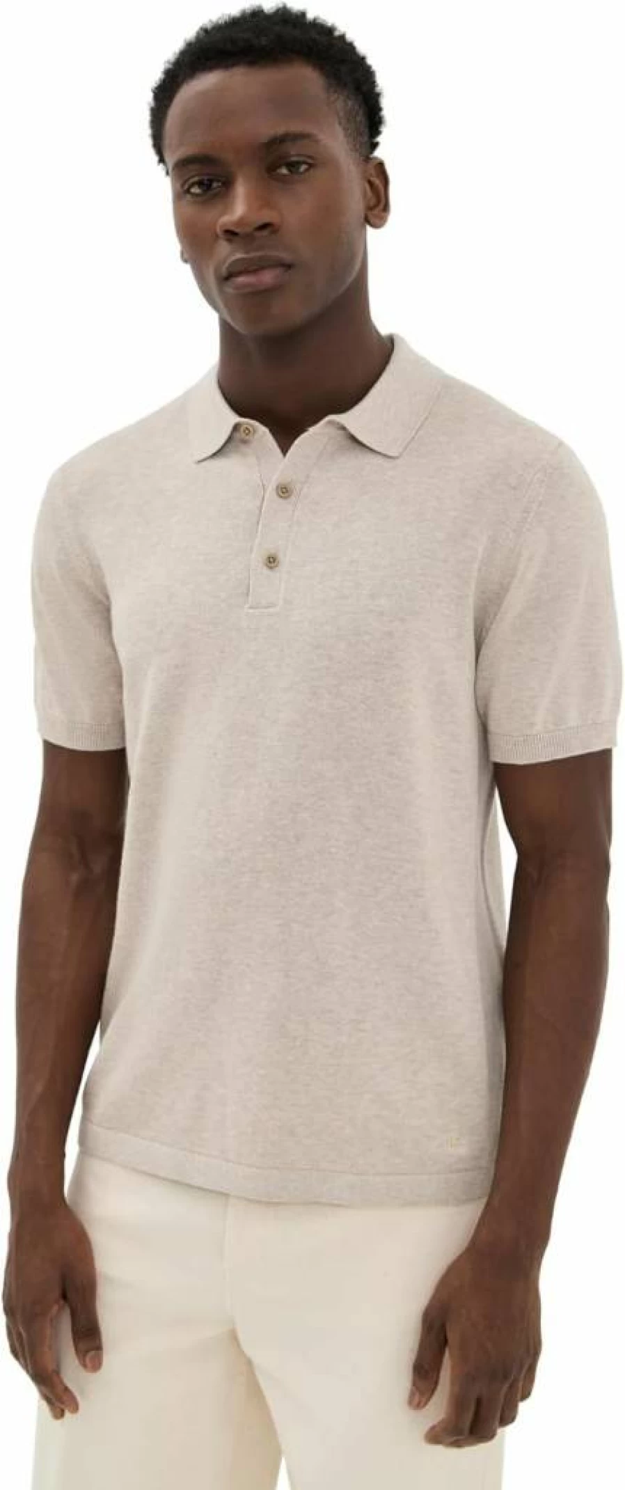 Reigning Champ Men's Cotton Cashmere Blend Riviera Polo Shirt – Premium Comfort & Style