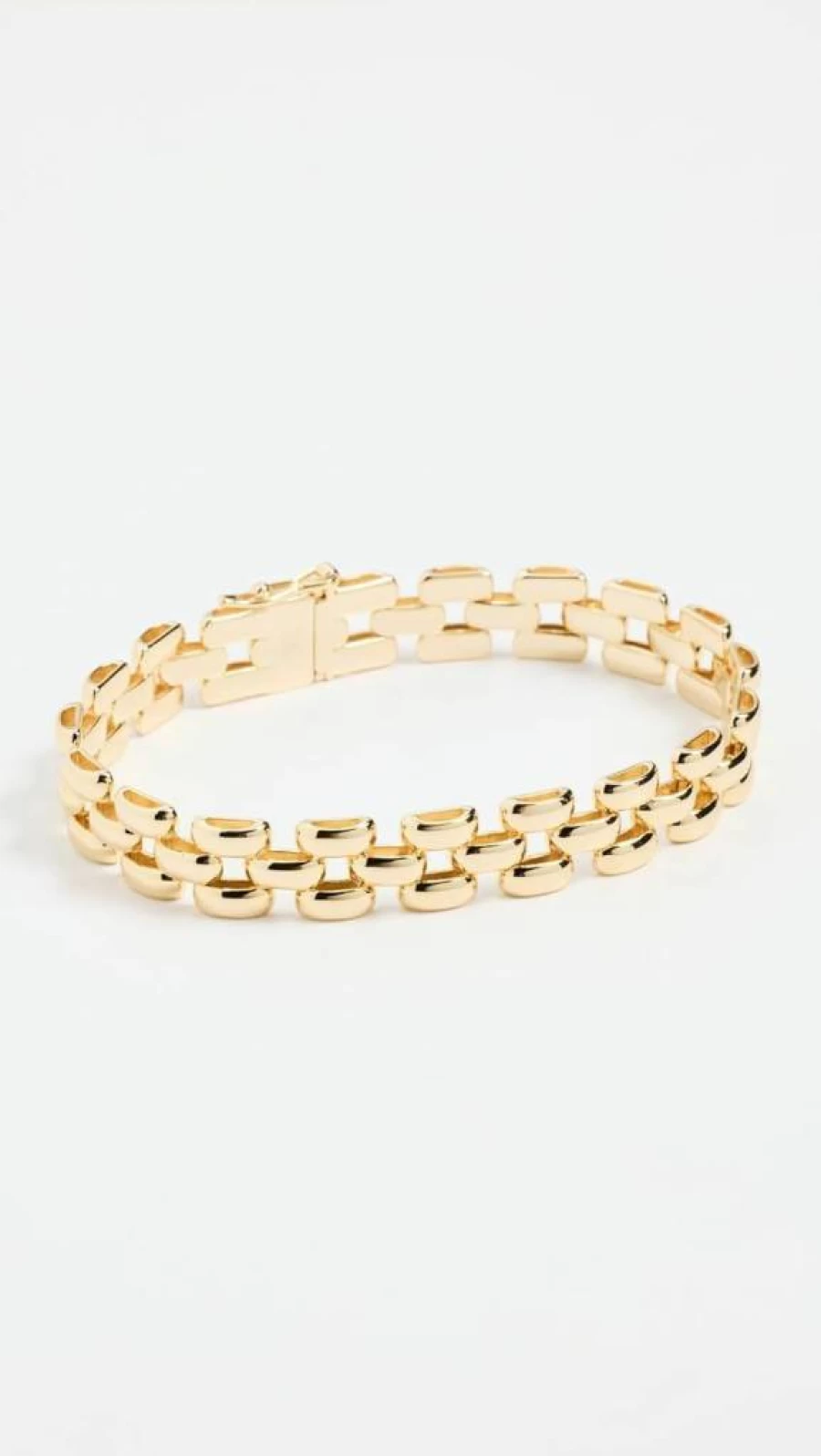 ADINA EDEN Women's Solid Stainless Steel Link Bracelet Watch