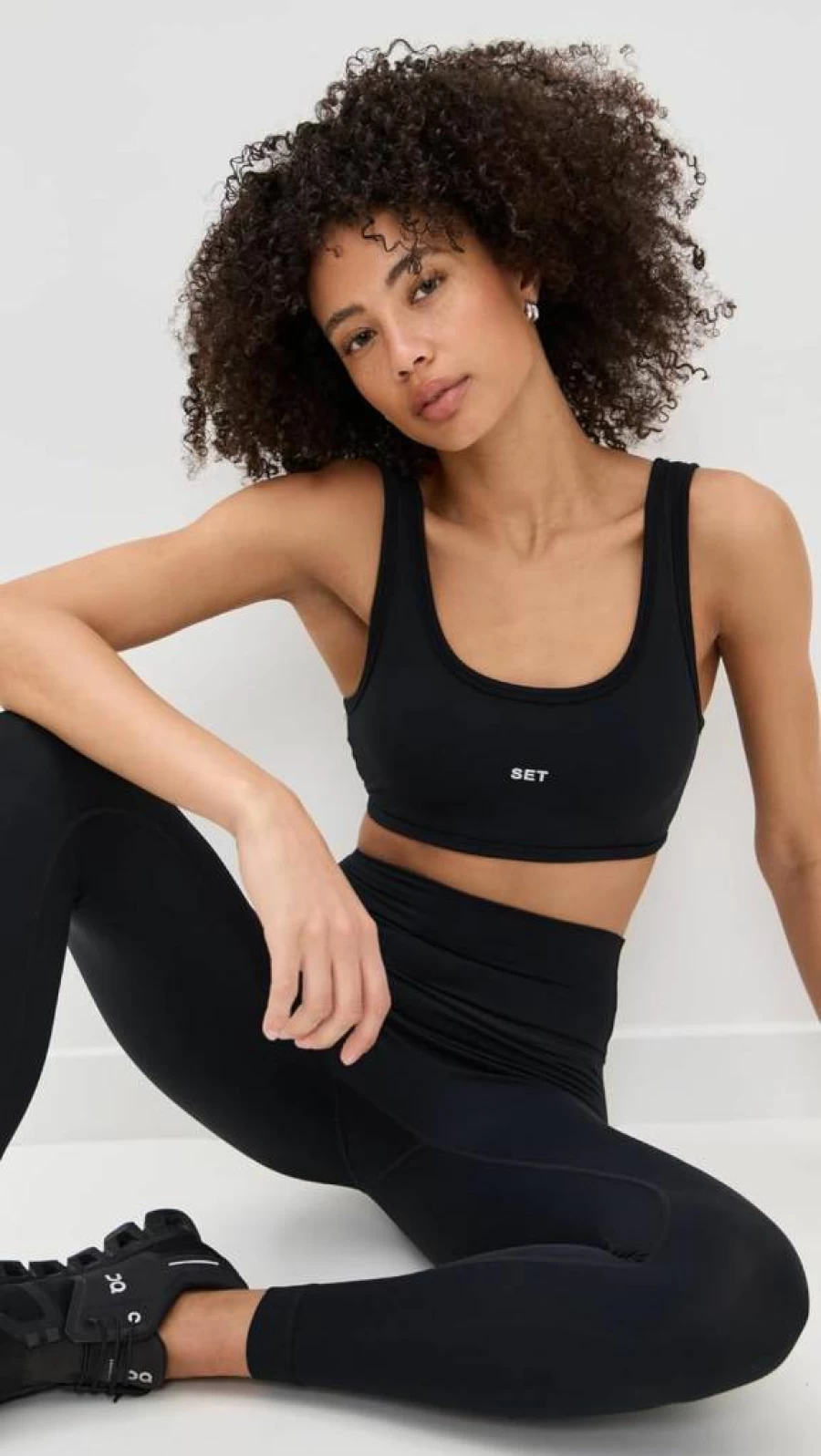 SET Active Women's Airluxe Breathe Scoop Bra - Comfortable & Supportive Sports Bra