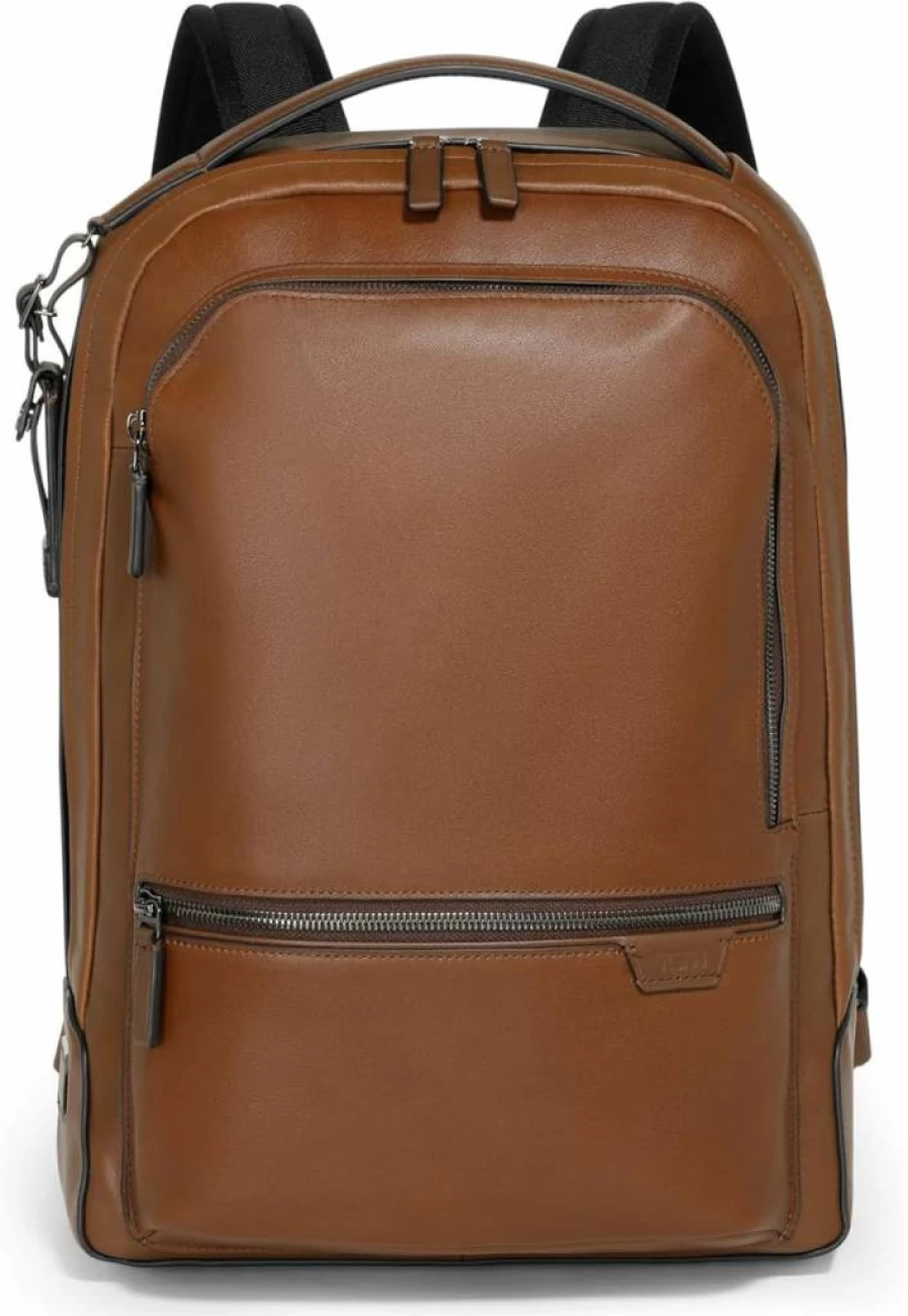 TUMI Bradner Men's Backpack - Black/Bombe - Durable Laptop Backpack for Travel & Business