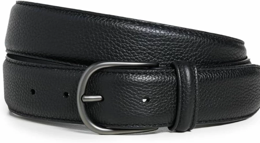 Anderson's Genuine Leather Belt for Men - Textured & Stylish Men's Dress Belt