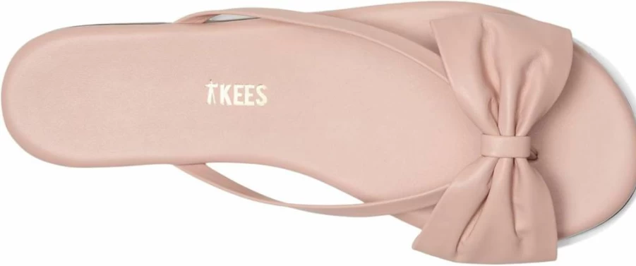 TKEES Women's Lily Oversized Bow Flip-Flops | Comfortable Sandals for Women | Stylish Slide Sandals
