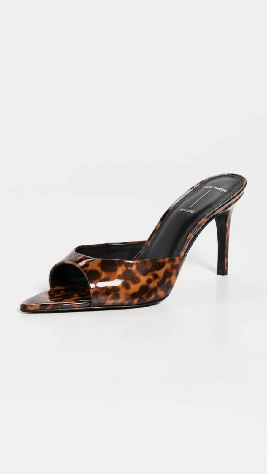 Black Suede Studio Women's Brea Suede Sandals - 80mm Heel, Comfortable & Stylish Summer Footwear