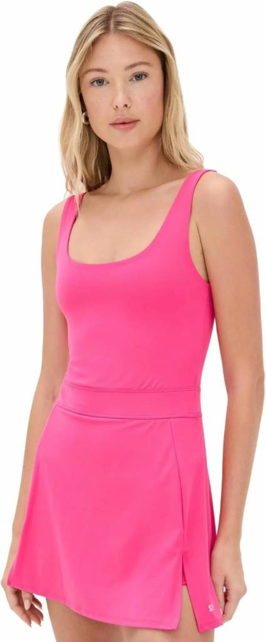 SPLITS59 Women's Martina Rigor Dress - Elegant Casual Bodycon Dress for Women