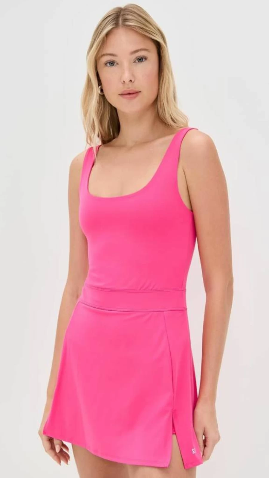 SPLITS59 Women's Martina Rigor Dress - Elegant Casual Bodycon Dress for Women