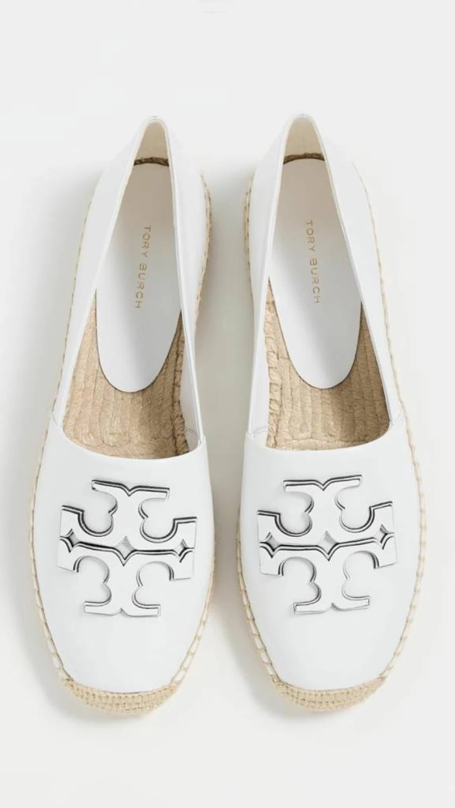 Tory Burch Women's Ines Espadrilles Flat Sandals – Comfortable Summer Casual Shoes