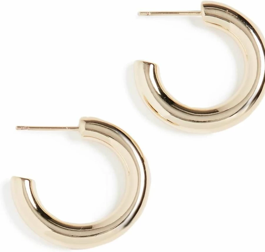 Alexa Leigh Women's Everyday Hoop Earrings - Classic Gold & Silver Hoops for Daily Wear