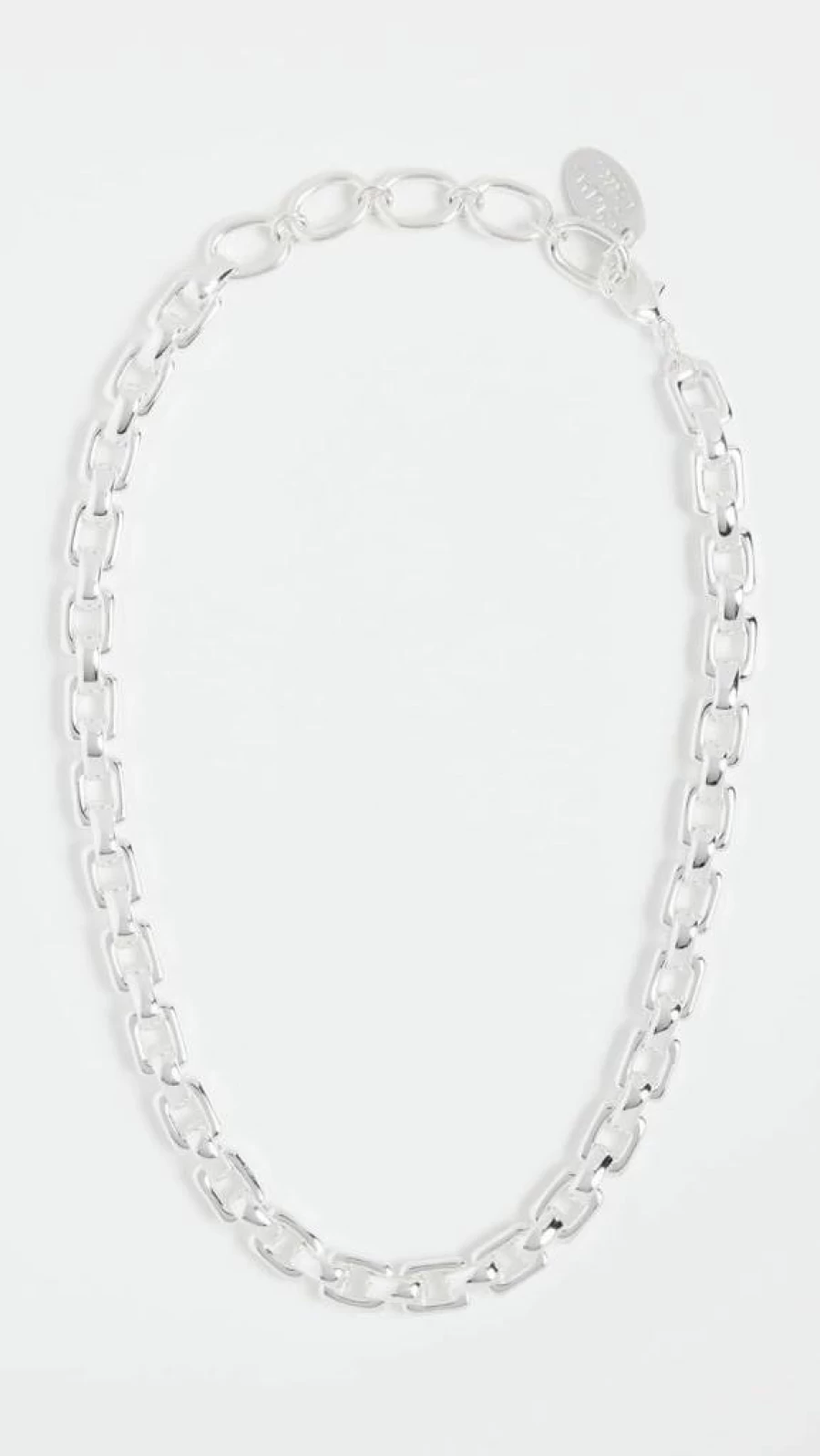 Chan Luu Ellis Chain Link Necklace for Women - Sterling Silver Layered Pendant