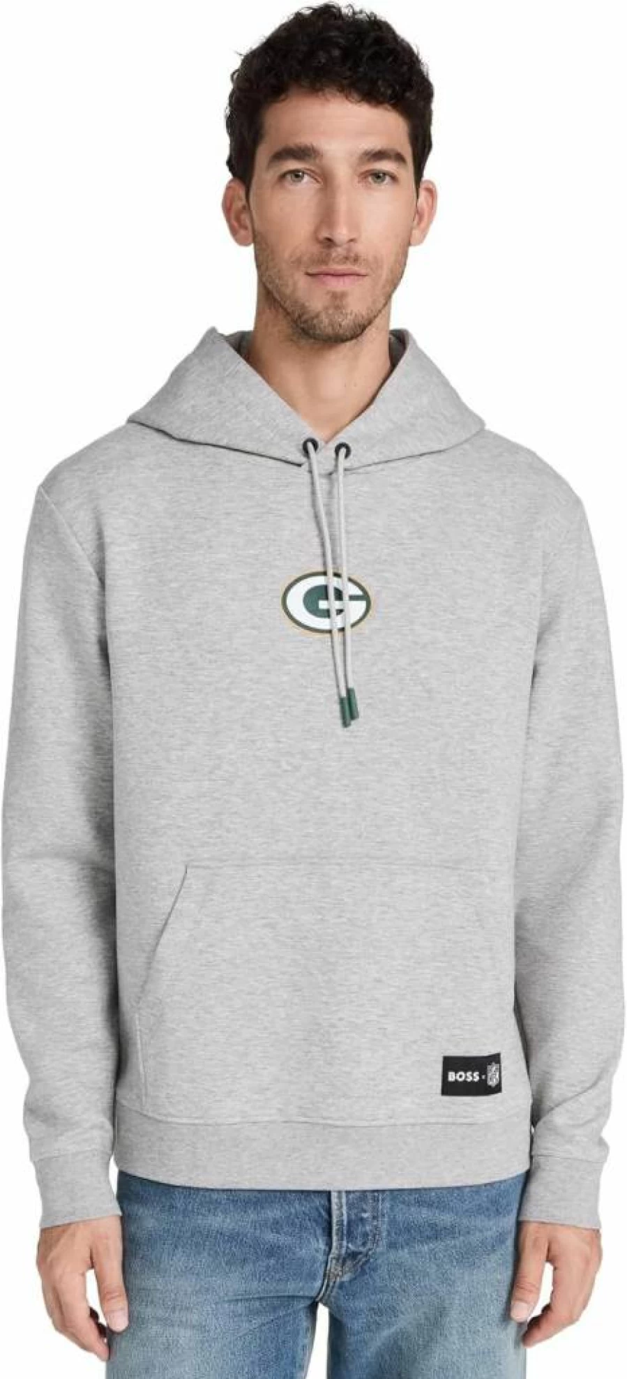 BOSS Men's Packer Hoodie - Premium Cotton Pullover for Casual Wear