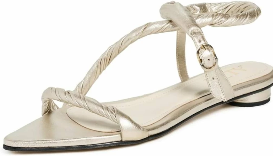 ALTA Women's Celia Gold Sandals - Stylish Comfortable Summer Footwear