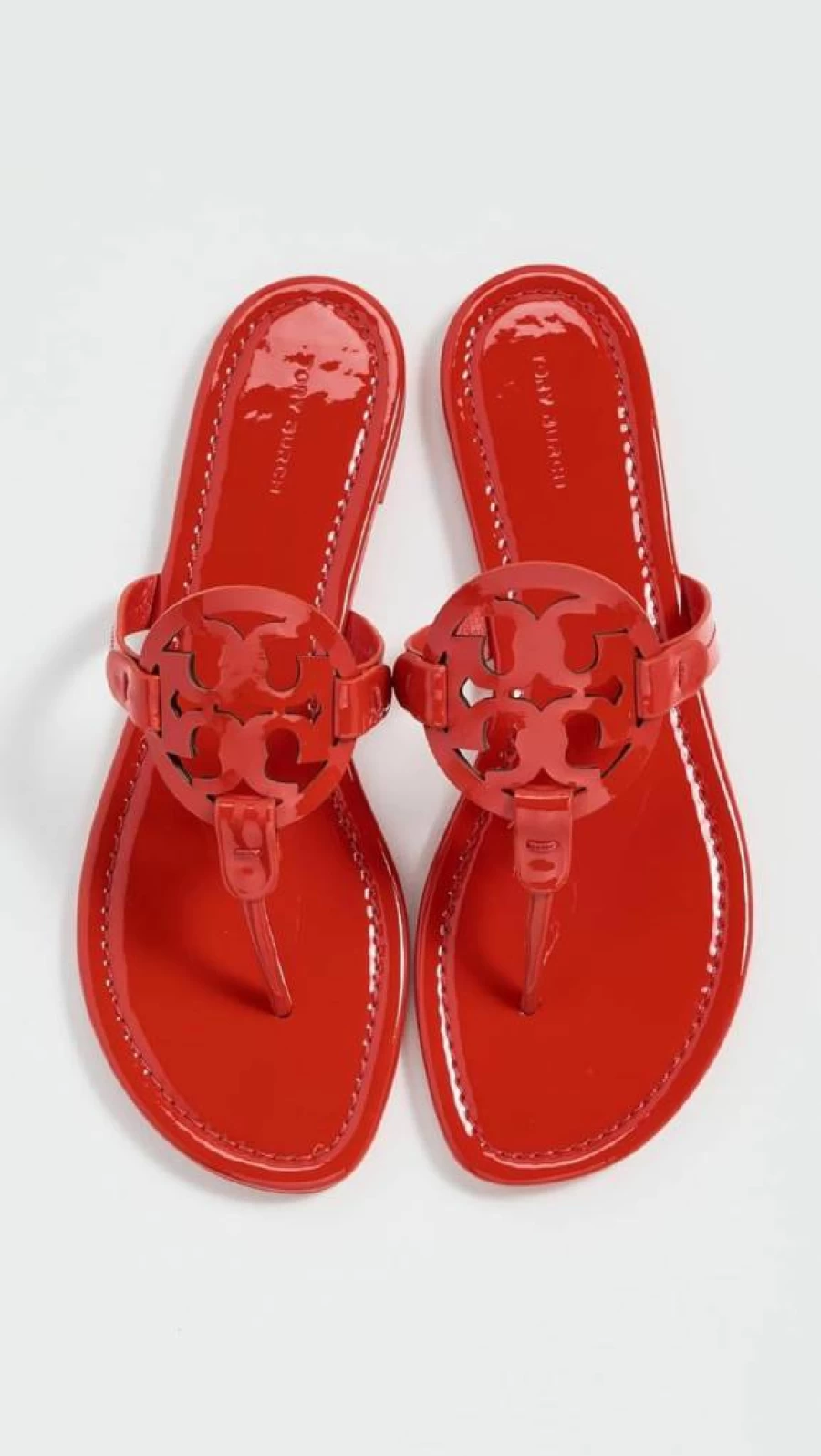 Tory Burch Women's Miller Sandals | Genuine Leather Comfortable Slide Sandals for Women | Fashionable Summer Footwear
