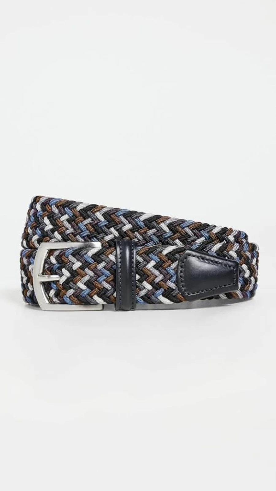 Anderson's Men's Casual Nylon Woven Belt - Adjustable Strap with Durable Buckle for Everyday Wear