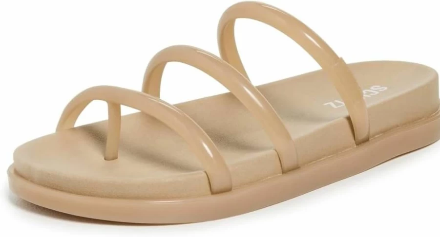 SCHUTZ Women's Polly Sporty Jelly Sandals - Stylish Comfortable Summer Footwear