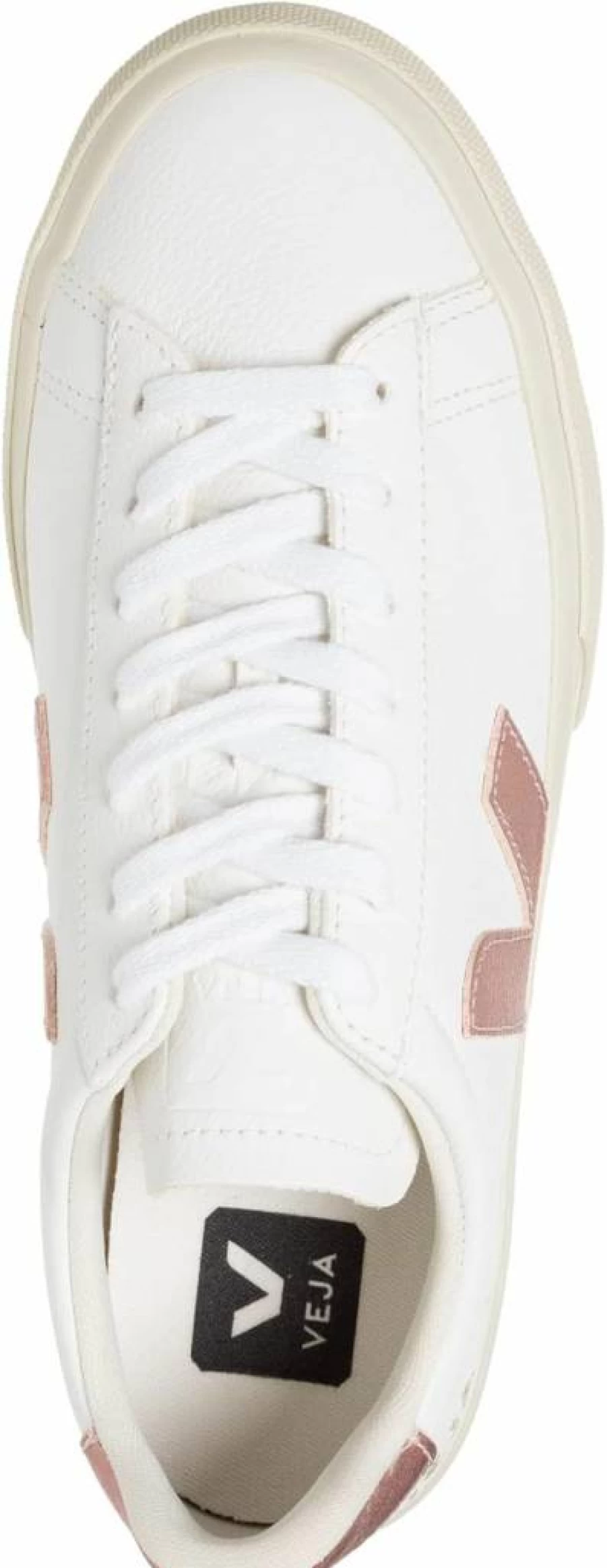 Veja Women's Campo Leather Sneakers in Black & White | Sustainable Vegan Eco-Friendly Shoes