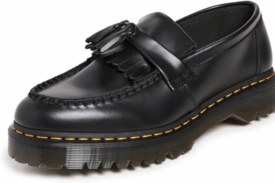 Dr. Martens Adrian Bex Unisex Leather Loafers for Men & Women - Classic Slip-On Style