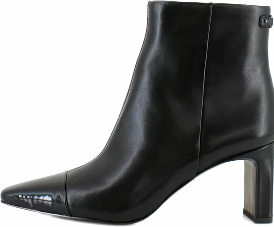 Sam Edelman Women's Saige Ankle Boots - Stylish Leather Mid Heel Booties for Women