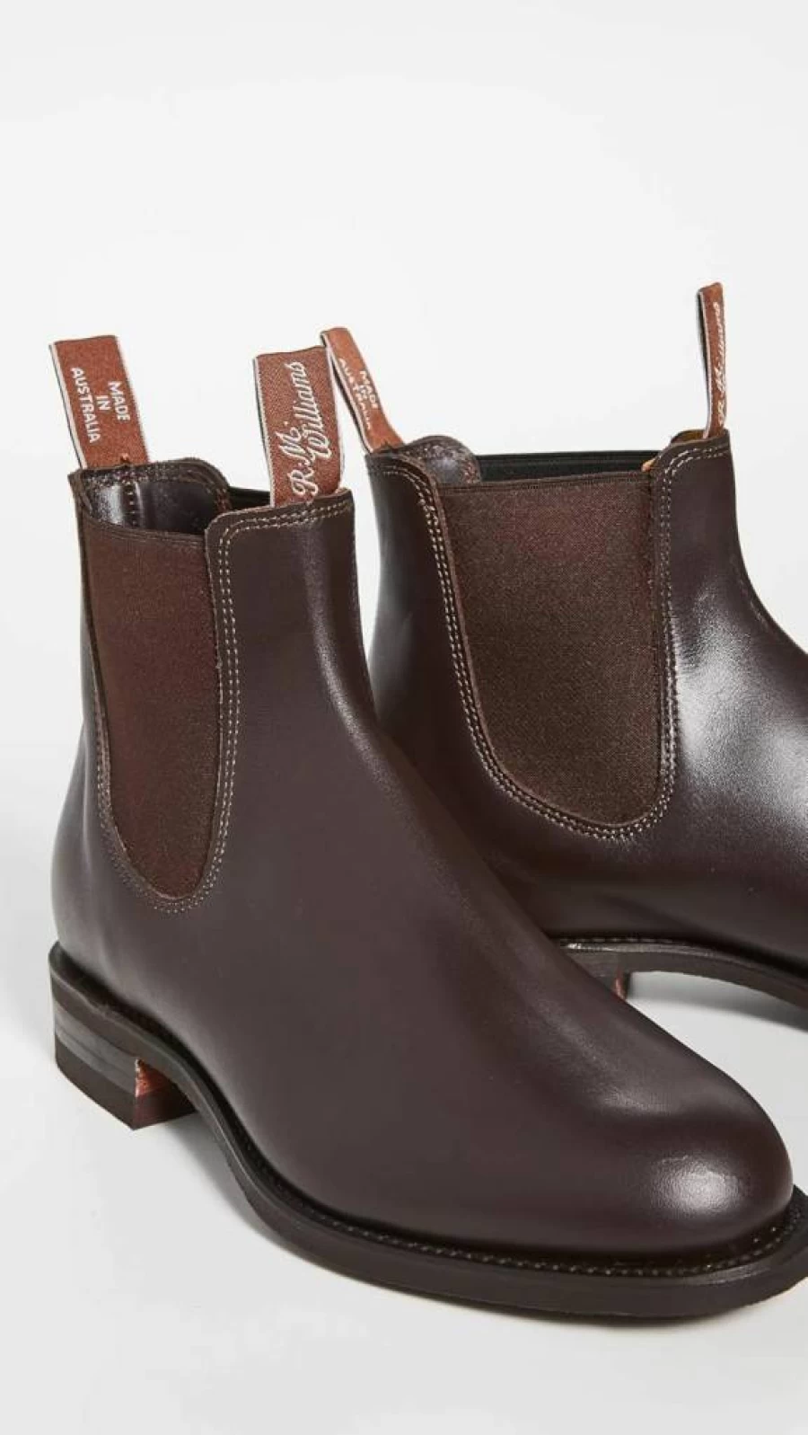 R.M. Williams Men's Comfort Turnout Boots - Durable Leather Work Boots for Men