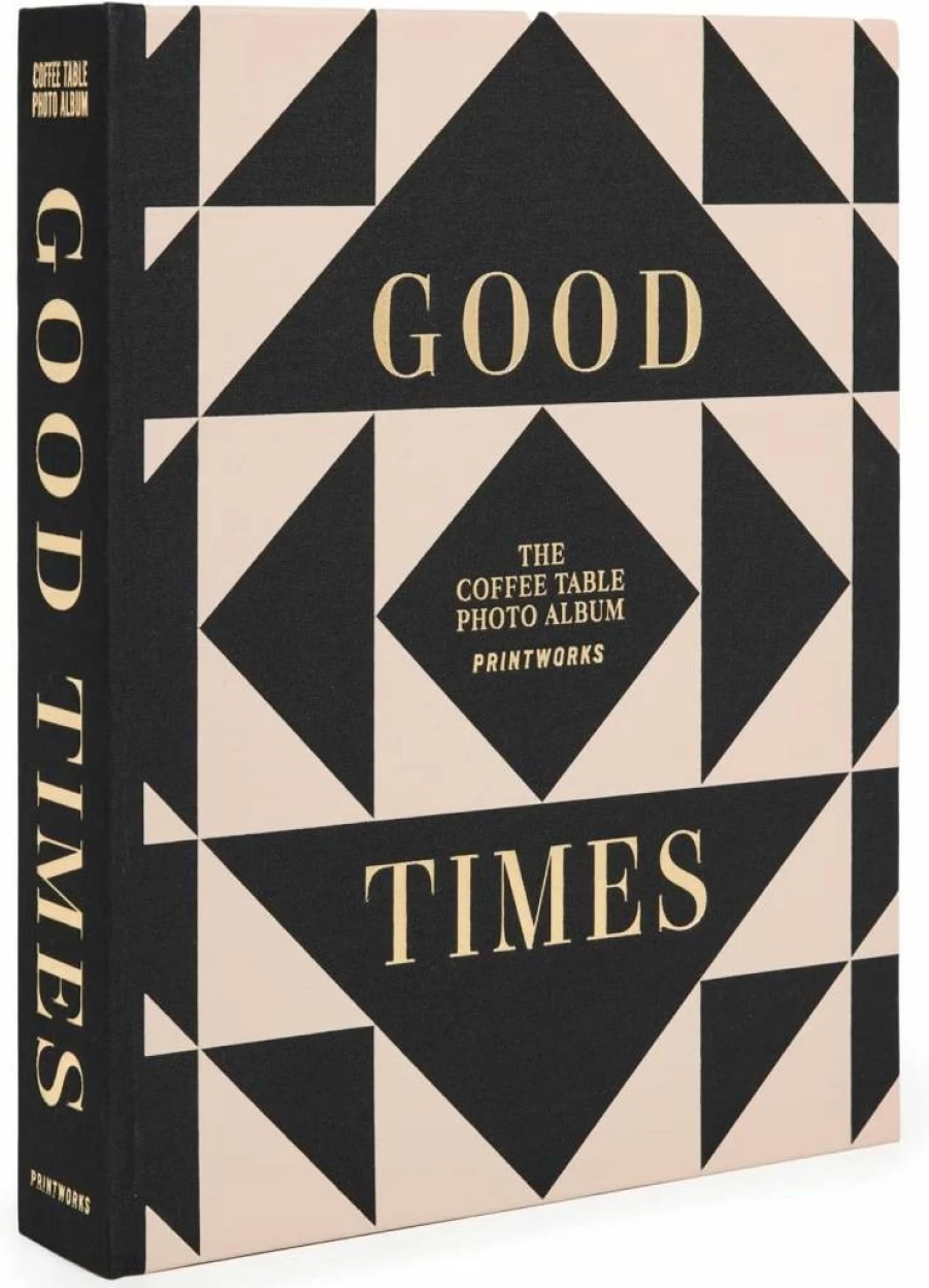 PrintWorks Women's Good Times Scrapbook Photo Album - Vintage Memory Book for Cherished Photos