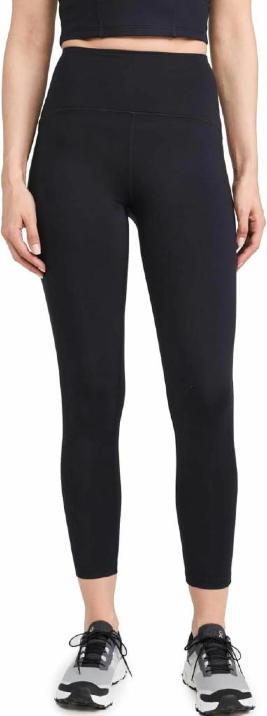 Beyond Yoga Women's PowerBeyond Strive Midi Leggings - High-Waisted Yoga Pants for Women - Comfortable & Stretchy Workout Leggings