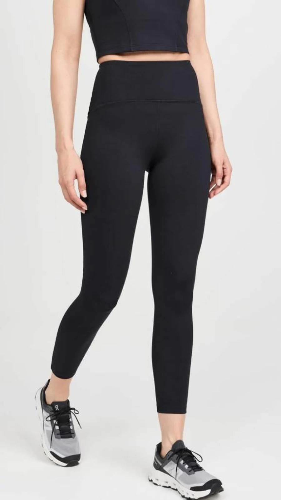 Beyond Yoga Women's PowerBeyond Strive Midi Leggings - High-Waisted Yoga Pants for Women - Comfortable & Stretchy Workout Leggings