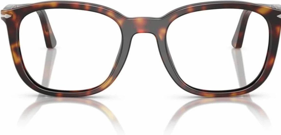 Persol PO3355S Square Acetate Sunglasses for Men & Women - Classic Italian Designer Frames with UV Protection