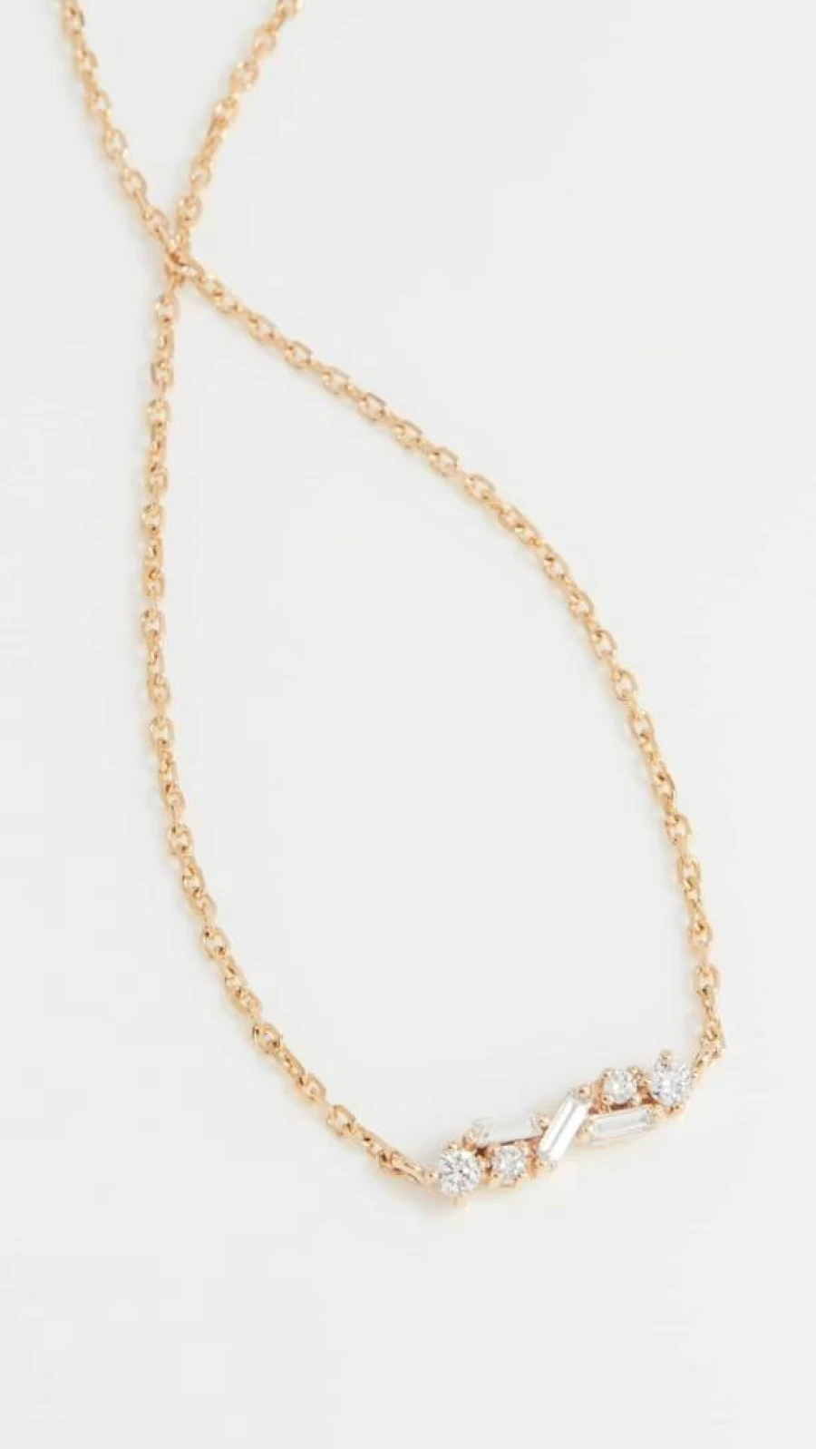 Suzanne Kalan 18K Yellow Gold Diamond Fireworks Pendant Necklace for Women