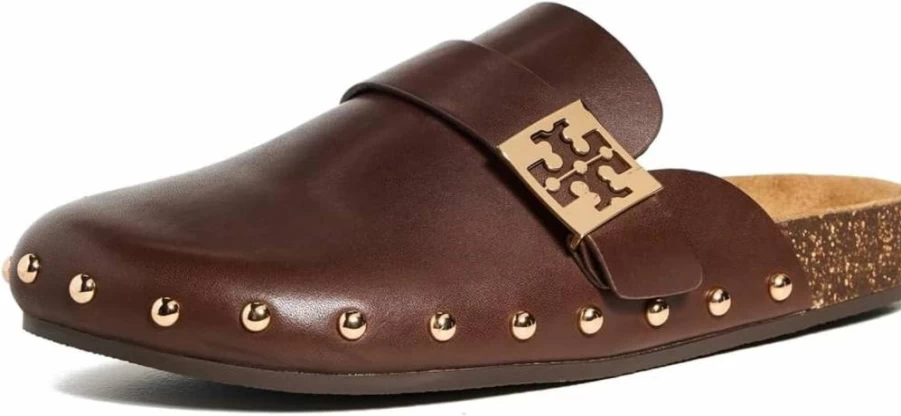 Tory Burch Women's Mellow Stud Mules - Comfortable Slip-On Loafers with Stud Detailing for Women