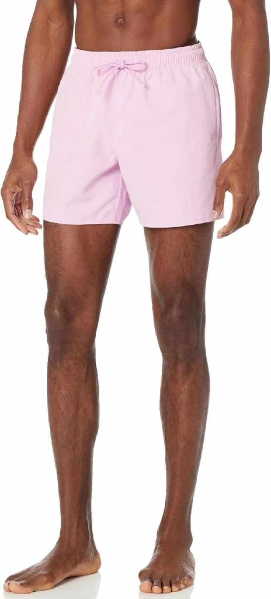 Lacoste Men's Classic Solid Color Swim Trunks Quick-Dry Swimwear for Men