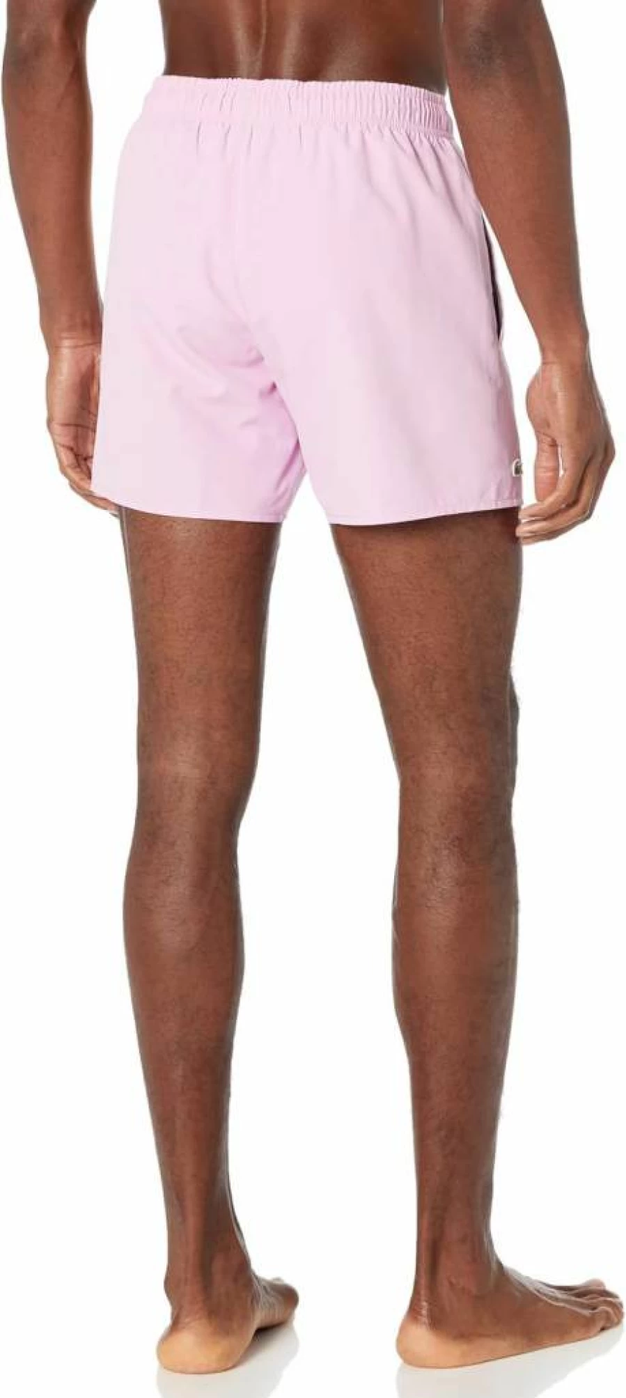 Lacoste Men's Classic Solid Color Swim Trunks Quick-Dry Swimwear for Men