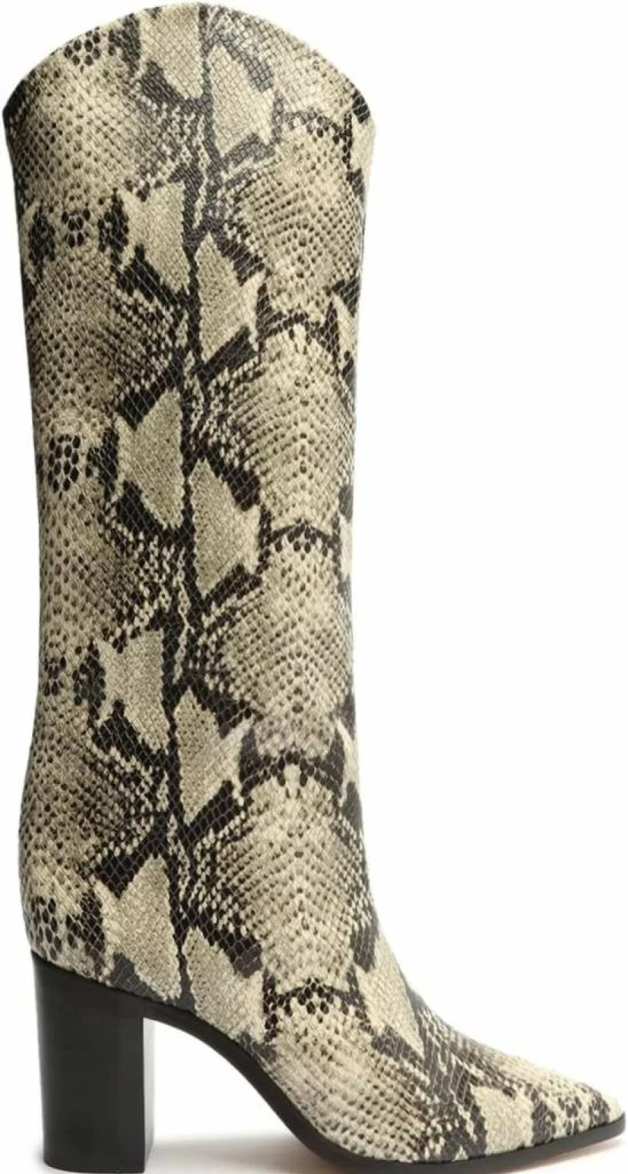 SCHUTZ Maryana Block Heel Boots for Women - Stylish Chunky Heel Ankle Booties