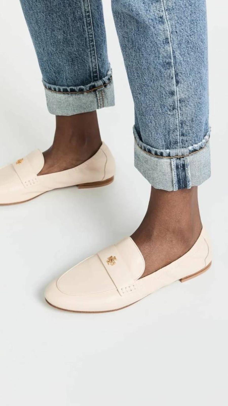 Tory Burch Women's Leather Ballet Loafers – Comfortable Slip-On Flats for Women