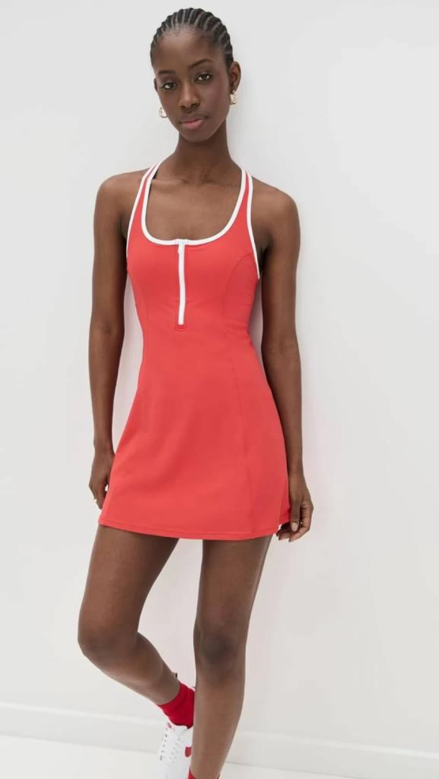 The Upside Women's Pacific Ali Racerback Dress - Stylish Athletic Dress for Workouts & Casual Wear